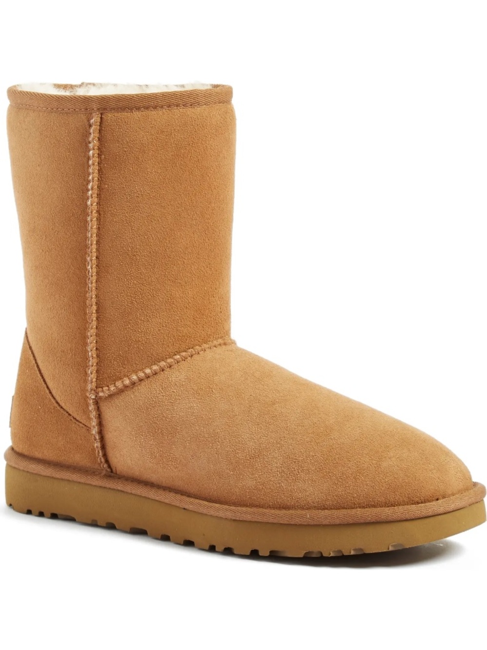 Women's Classic Genuine Shearling Lined Short Boot, Excellent SIZE 10
